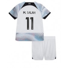 Liverpool Mohamed Salah #11 Bortedraktsett Barn 2022-23 Kortermet (+ korte bukser)
